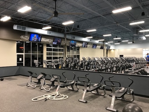 Texas Family Fitness Fort Worth Cardio Room
